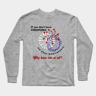 Fourth of July Anniversary Shirt Long Sleeve T-Shirt